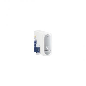 GROHE Blue Home Starter Kit, mit Filter, L-Auslauf, bis 150° schwenkbar, supersteel (31454DC1)