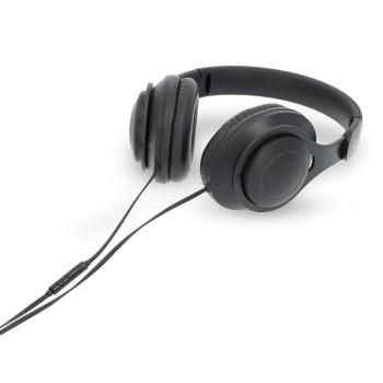 Over-Ear-Kopfhörer Wired | Kabellänge: 1.20 m | Lautstärke-Regler | Schwarz