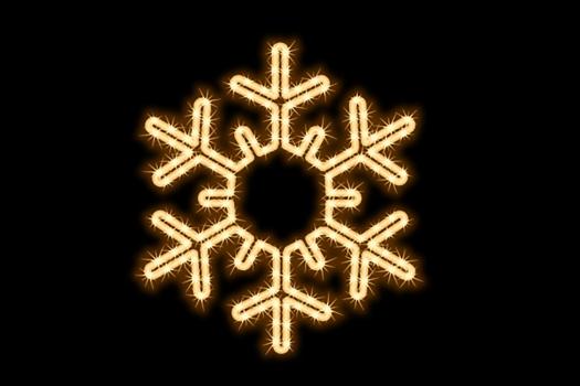 MK Illumination Quick Fix Snowflake LED  ~55x55cm, 220-240V