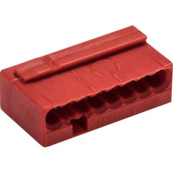 WAGO Kontakttechnik WAGO-Micro-Klemmen 8x0,8qmm Farbe: rot (50 ST)