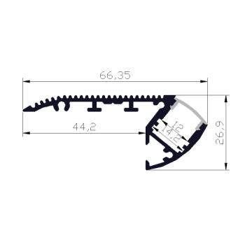 RUTEC ALU-Profil STEP2 2 Meter