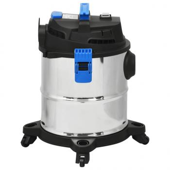 Nass- und Trockensauger 1200 W 20 L Silbern