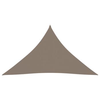 ARDEBO.de - Sonnensegel Oxford-Gewebe Dreieckig 5x5x6 m Taupe