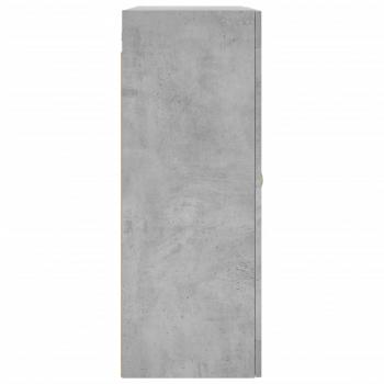 Wandschrank Betongrau 69,5x34x90 cm