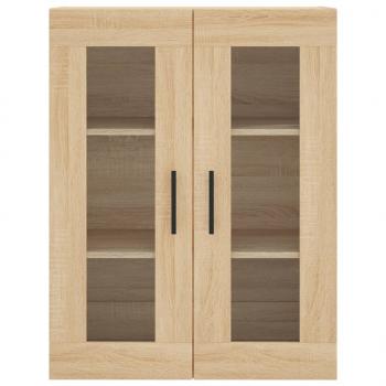 Highboard Sonoma-Eiche 69,5x34x180 cm Holzwerkstoff