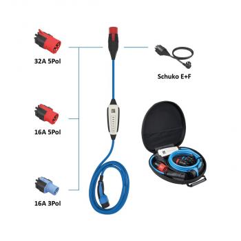 NRGkick Optimal Set, 32A, Ladekabel 10m, WLAN, GSM/GPS/SIM, Blau (12101061)