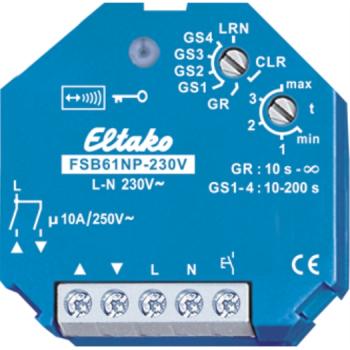 Eltako Funkaktor Beschattungselement u.Rollladen 230V.  1+1 S n.