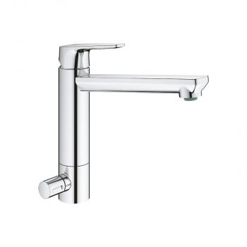 ARDEBO.de GROHE BauEdge Einhebel- Spültischarmatur, 1/2", chrom (31696000)