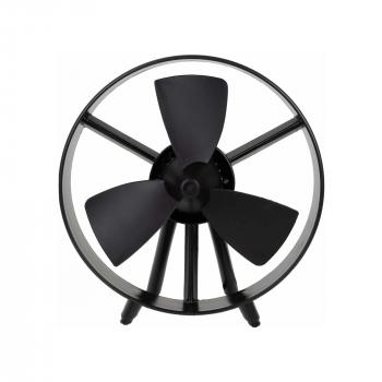 ARDEBO.de Eurom Safe-blade fan black Bodenventilator, 18W, mit weichen Gummiblättern, schwarz (385038)