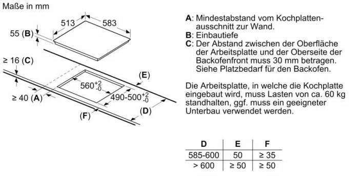 Neff BTX46PIB0 N30/N50 A+ Backofen-Set (B2CCJ7AK3+T46SBE1L0) mit Induktionskochfeld, 60 cm breit, 71 L, Pyrolyse, Touch-Control, Kindersicherung, schwarz