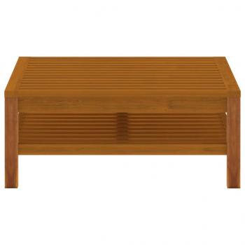 Couchtisch 65x65x35 cm Massivholz Akazie