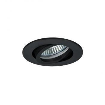 ARDEBO.de Brumberg Einbaustrahler, Aluminium, IP20, 50W, GU10, rund, schwarz (36143080)