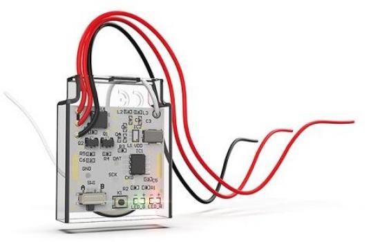 ARDEBO.de M-E BELL-556-TX "Aus Kabel mach Funk" - Micro Converter 3: Klingelsignal weiterleiten per Funk (41385)