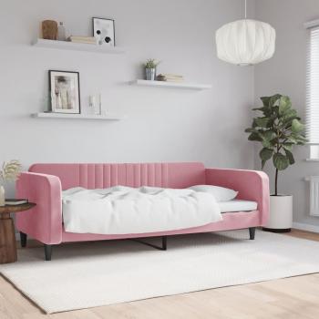 ARDEBO.de - Tagesbett Rosa 90x200 cm Samt