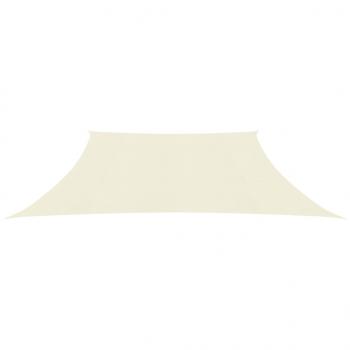 Sonnensegel 160 g/m² Creme 4/5x4 m HDPE