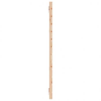 Wand-Kopfteil 206x3x91,5 cm Massivholz Kiefer