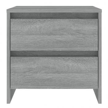 Nachttisch Grau Sonoma 45x34,5x44,5 cm Holzwerkstoff