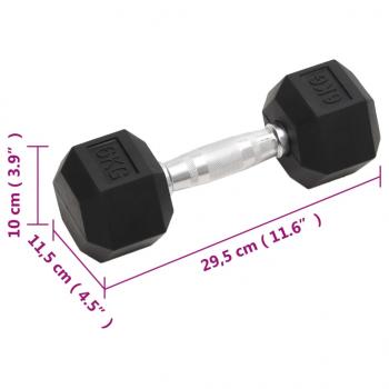 Kurzhanteln 2 Stk. 12 kg Gusseisen