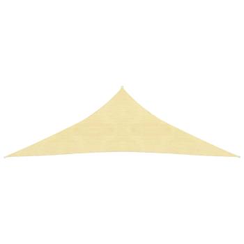 Sonnensegel 160 g/m² Beige 5x5x6 m HDPE