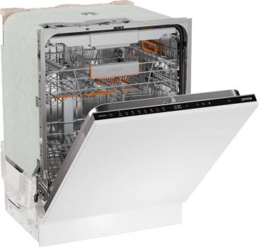 Gorenje GV663A66 Vollintegrierter Geschirrspüler, 60 cm breit, 16 Maßgedecke, Startzeitvorwahl, AquaStop, TotalDry