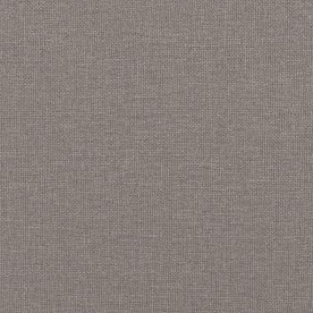 Tagesbett Ausziehbar mit Schubladen Taupe 100x200 cm Stoff