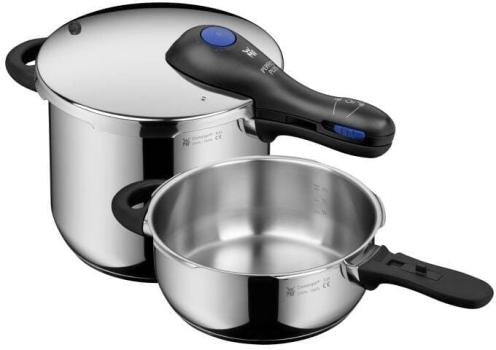 ARDEBO.de WMF Perfect Plus One Pot Schnellkochtopf-Set, 22 cm, 6,5 Liter und 3,0 Liter