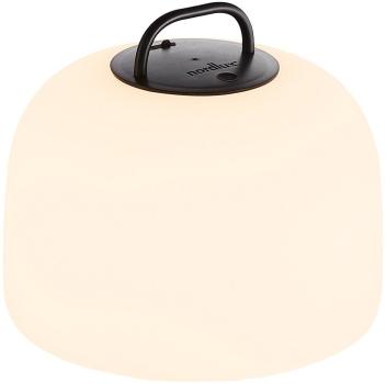 ARDEBO.de Nordlux Kettle To-Go 22 Akkuleuchte, LED, IP65, 300L, 4,8W, dimmbar, schwarz-weiß (2018003003)