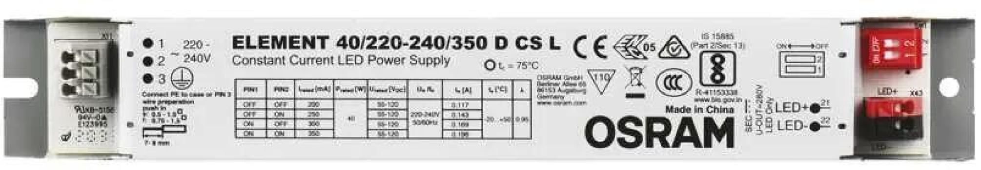 EMOS MISTY ZT1521 LED Feuchtraumleuchte, 35W, 5600lm, neutralweiß, IP66, grau (1546138400)