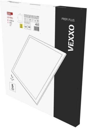 EMOS VEXXO ZB1524 LED-Aufbauleuchte, quadratisch, 33W, 4000lm, 600x600mm, weiß (1544103322)