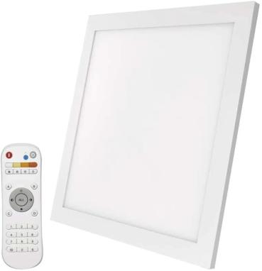 ARDEBO.de EMOS RIVI ZM5171 LED-Deckenleuchte, quadratisch, 20W, 1400lm, 300x300mm, dimmbar, einstellbare Lichtfarbe, weiß (1544101800)