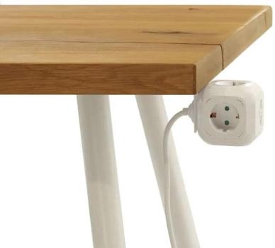 EMOS P04219GU Steckdosenwürfel, 4 Steckdosen, USB, 1,9m, 1,5mm², weiß (1922040191)