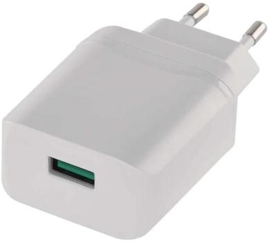 ARDEBO.de EMOS V0123 USB Netzadapter QUICK 3A, 18W, weiß (1704012300)