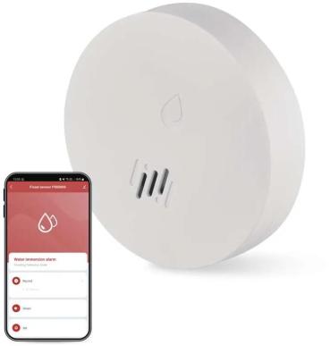 ARDEBO.de EMOS P56000S GoSmart Wasserleckalarm ZigBee, weiß (2104104000)