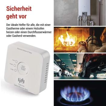 EMOS TCS0101W P56400S GoSmart CO Melder mit WiFi, weiß (2104105000)