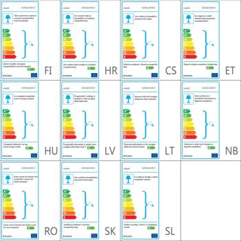 LED Außenwandleuchten 2 Stk. Edelstahl Auf-/Abwärts