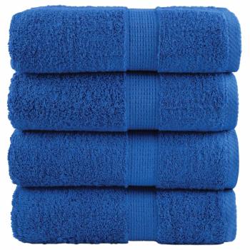 ARDEBO.de - Premium-Seiftücher SOLUND 4 Stk. Blau 30x30 cm 600 g/m²