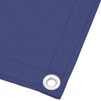 Balkon-Sichtschutz Blau 75x1000 cm 100 % Polyester-Oxford