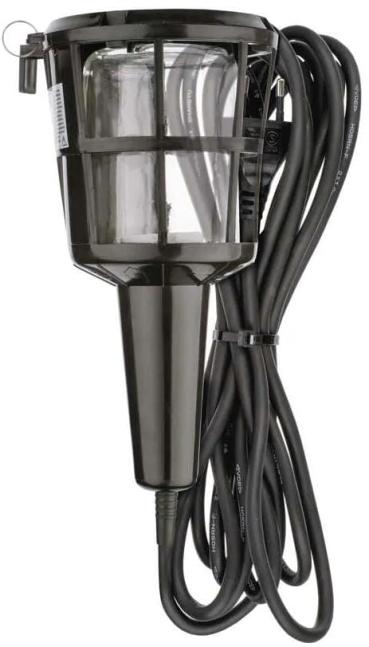 EMOS 1449000030 Handlampe (tragbar) netzbetrieben, 5 m, schwarz