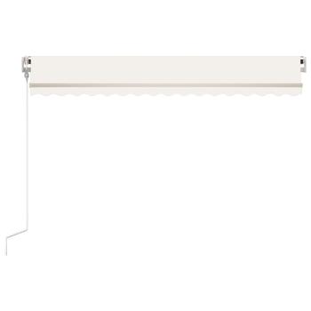 Markise Automatisch Einziehbar 400x350 cm Creme