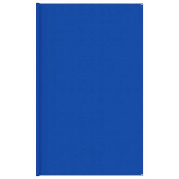 ARDEBO.de - Zeltteppich 400x800 cm Blau HDPE