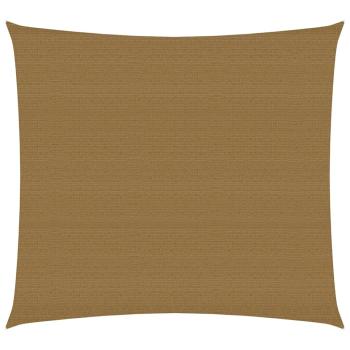 Sonnensegel 160 g/m² Taupe 6x6 m HDPE