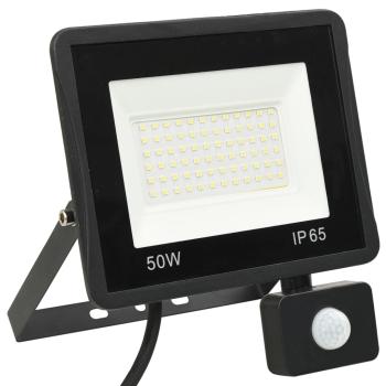 LED-Fluter mit Sensor 50W Warmweiß