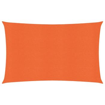 Sonnensegel 160 g/m² Orange 2,5x4,5 m HDPE