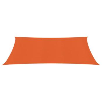 Sonnensegel 160 g/m² Orange 2,5x4,5 m HDPE