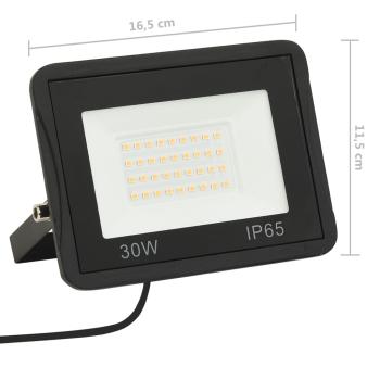 LED-Fluter 2 Stk. 30W Warmweiß