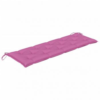 Gartenbank-Auflage Rosa 150x50x7 cm Oxford-Gewebe