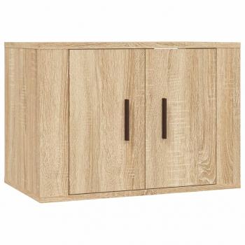 3-tlg. TV-Schrank-Set Sonoma-Eiche Holzwerkstoff