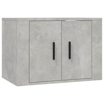 4-tlg. TV-Schrank-Set Betongrau Holzwerkstoff