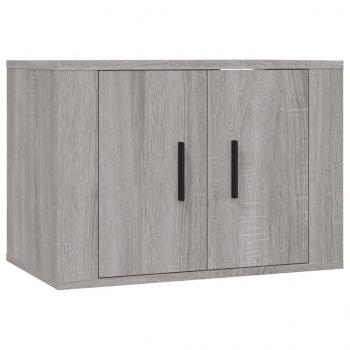 4-tlg. TV-Schrank-Set Grau Sonoma Holzwerkstoff