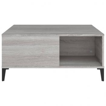 Couchtisch Grau Sonoma 80x80x36,5 cm Holzwerkstoff